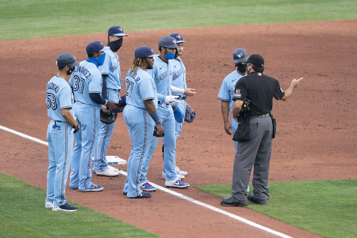 MLB: AUG 11 Marlins at Blue Jays