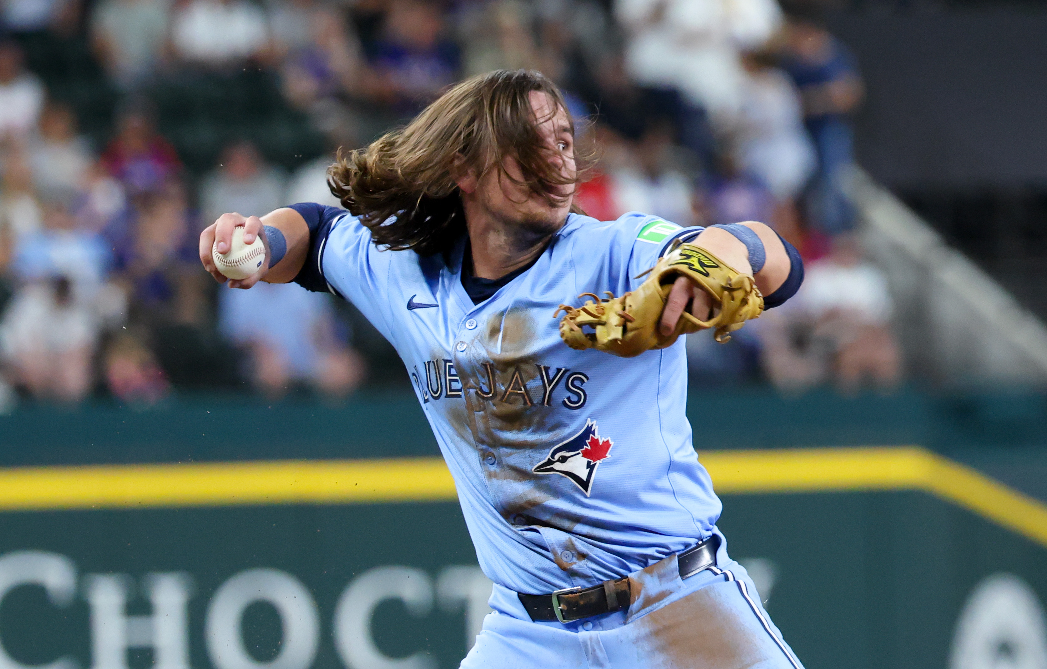 MLB: Toronto Blue Jays at Texas Rangers